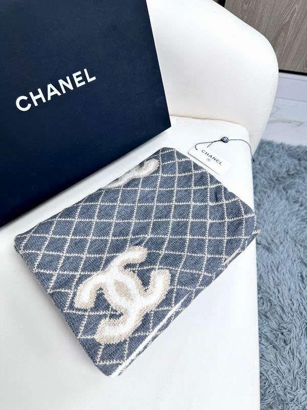 Chanel scarf 30X185cm E (21)