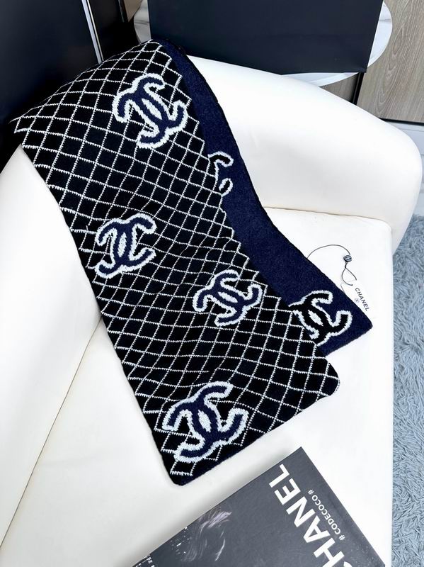 Chanel scarf 30X185cm E (5)
