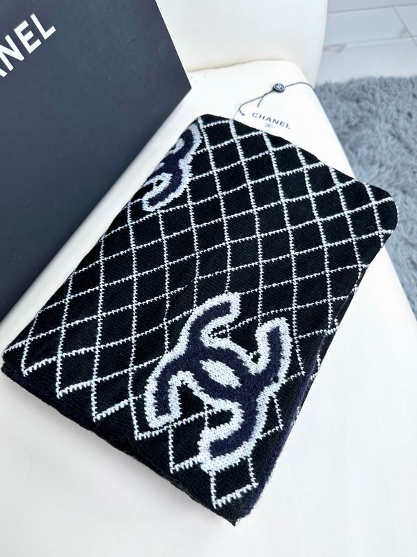 Chanel scarf 30X185cm E (7)