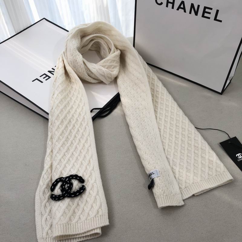 Chanel scarf 32X170cm E (14)
