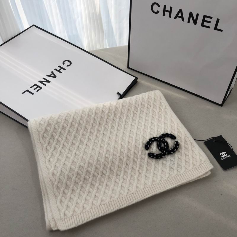 Chanel scarf 32X170cm E (18)