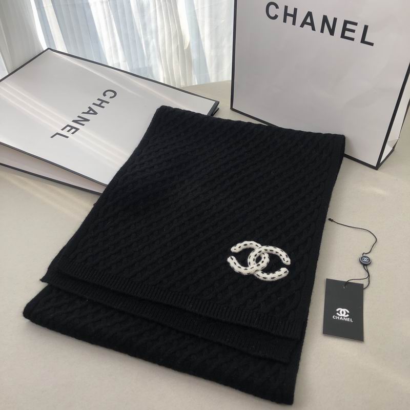 Chanel scarf 32X170cm E (7)