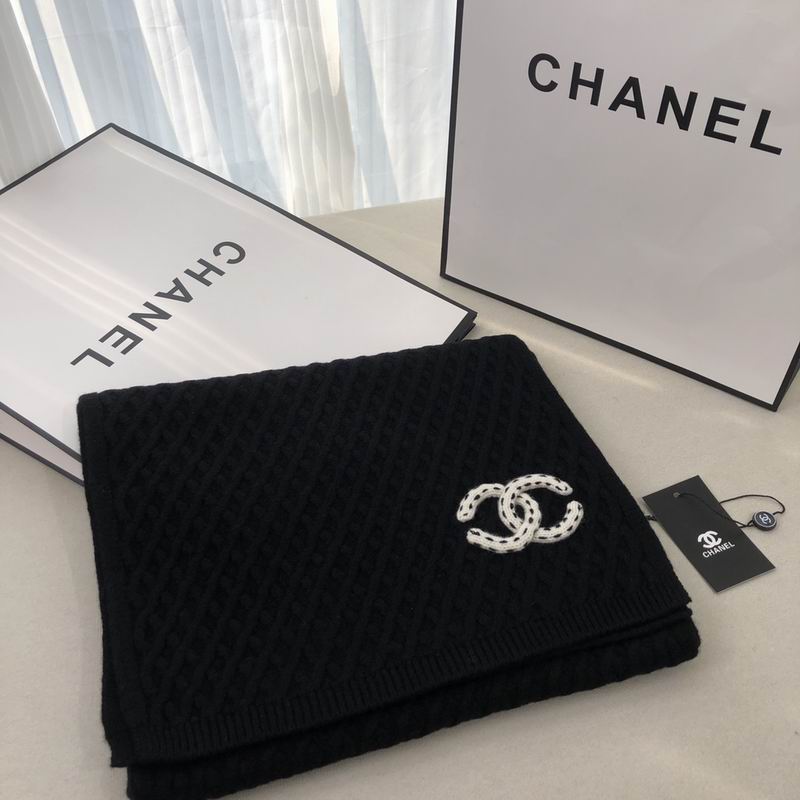 Chanel scarf 32X170cm E (9)
