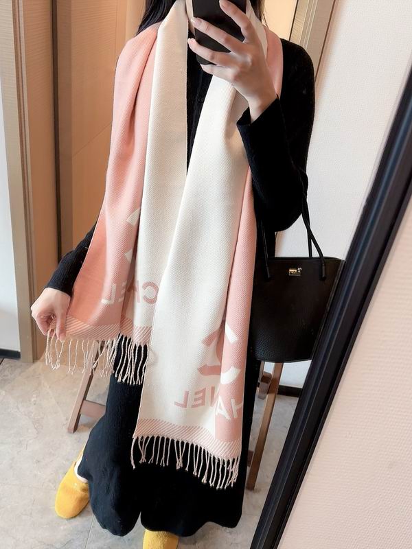 Chanel scarf 50X180cm E (2)
