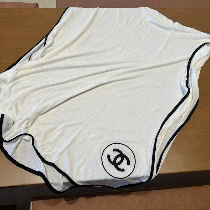 Chanel scarf 70%羊绒 30%真丝 E (10)