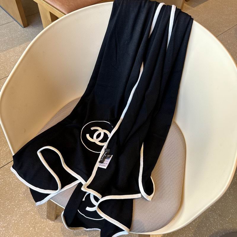 Chanel scarf 70%羊绒 30%真丝 E (2)