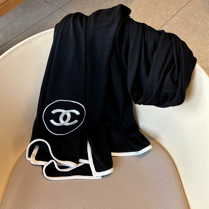 Chanel scarf 70%羊绒 30%真丝 E (3)