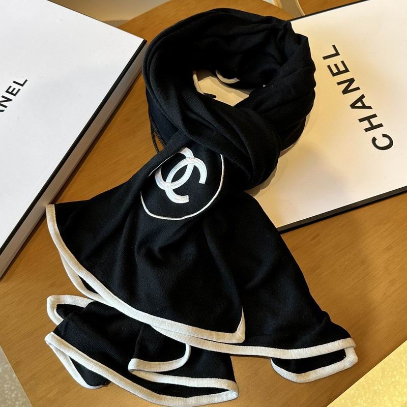 Chanel scarf 70%羊绒 30%真丝 E (4)