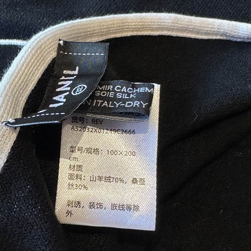 Chanel scarf 70%羊绒 30%真丝 E (6)