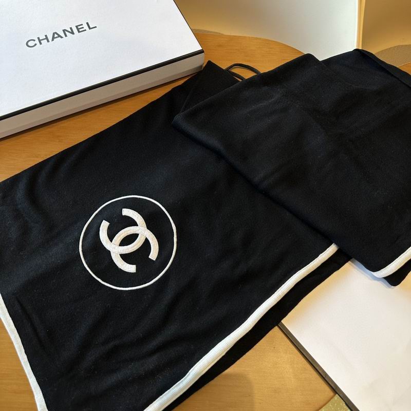Chanel scarf 70%羊绒 30%真丝 E (7)
