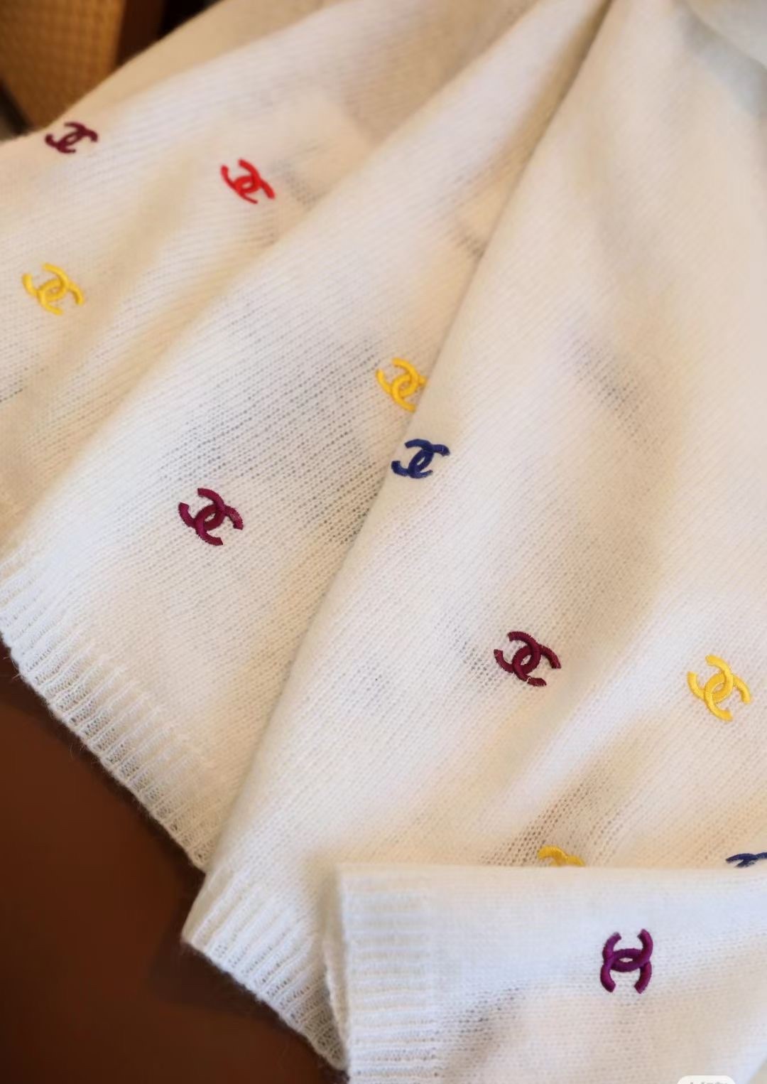 Chanel scarf 70X190cm E (5)