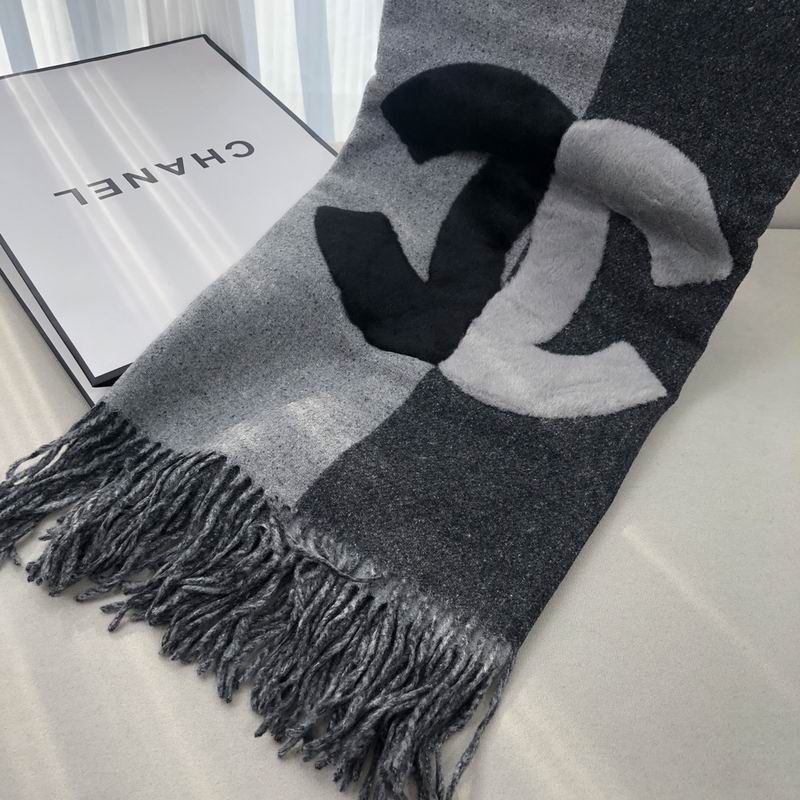 Chanel scarf 70X200cm E (1)