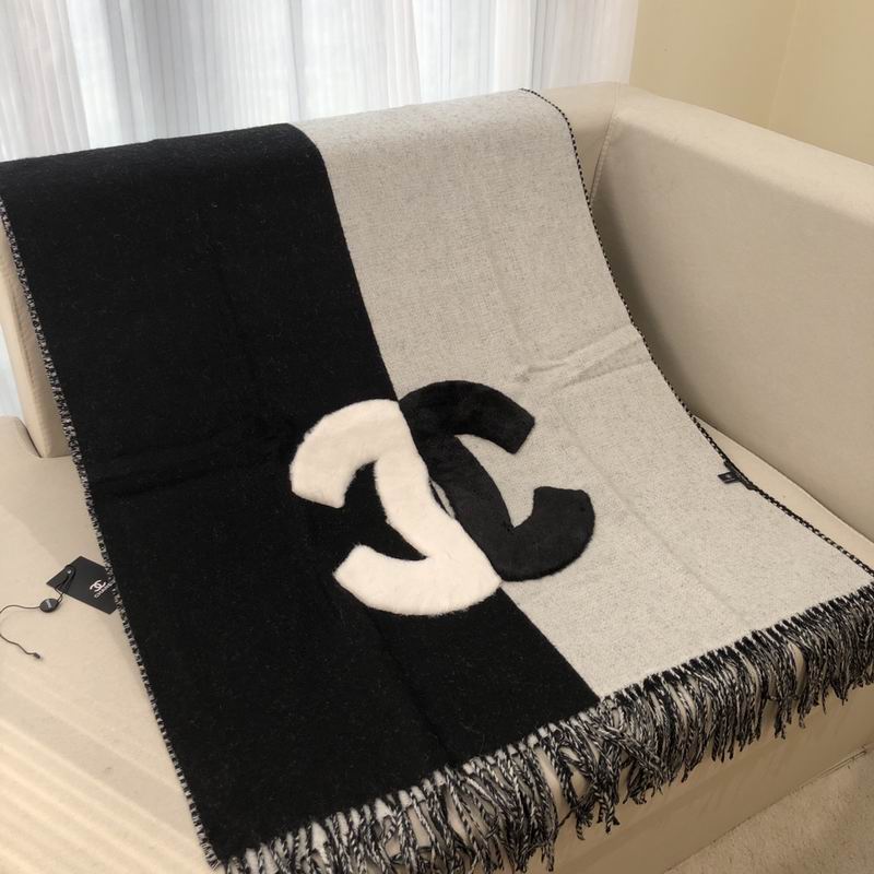 Chanel scarf 70X200cm E (13)