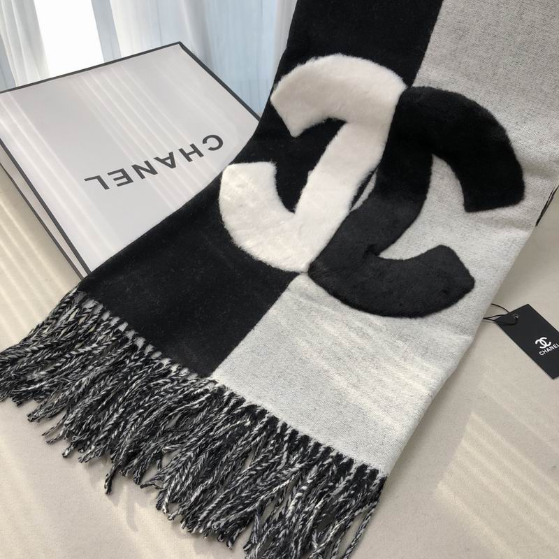 Chanel scarf 70X200cm E (15)