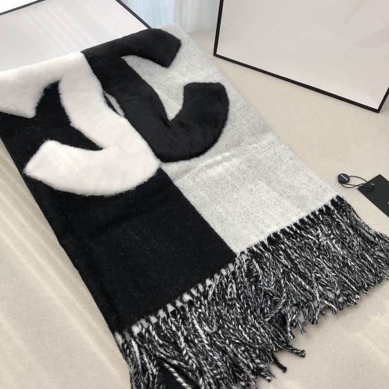 Chanel scarf 70X200cm E (18)