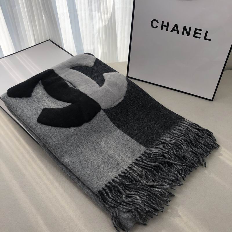 Chanel scarf 70X200cm E (2)