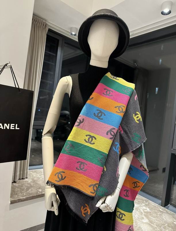 Chanel scarf 70X200cm E (2)