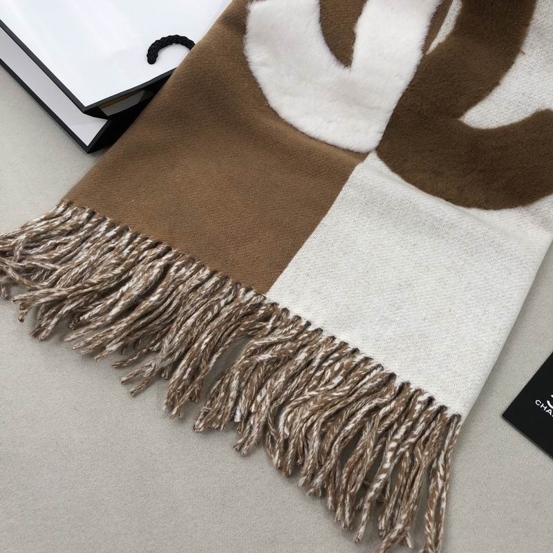 Chanel scarf 70X200cm E (24)