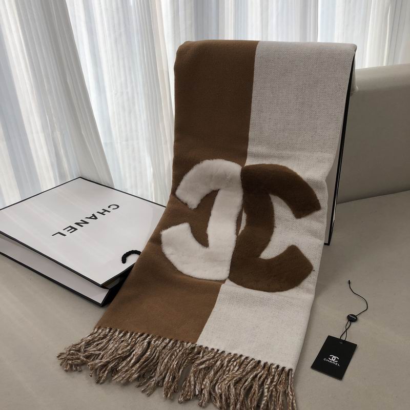 Chanel scarf 70X200cm E (25)