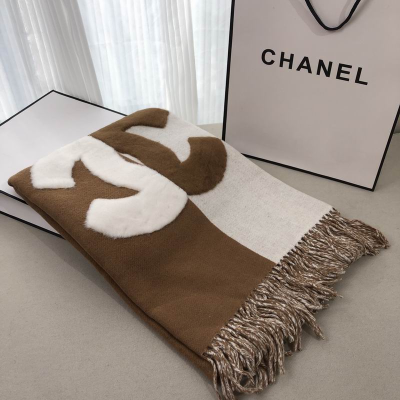 Chanel scarf 70X200cm E (27)