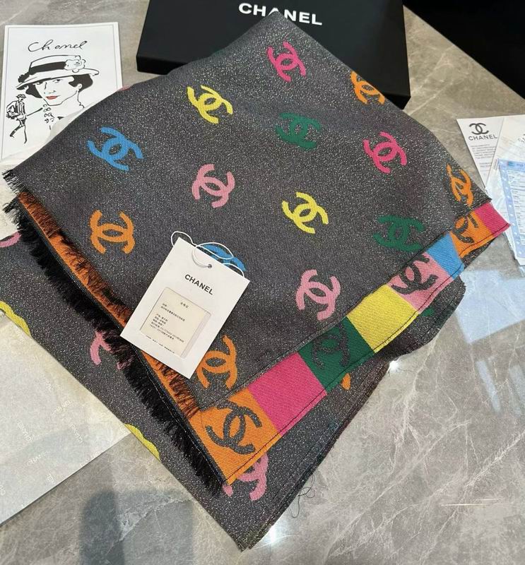 Chanel scarf 70X200cm E (3)