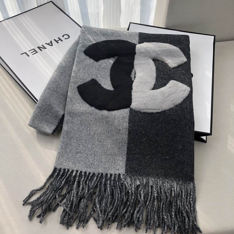 Chanel scarf 70X200cm E (5)