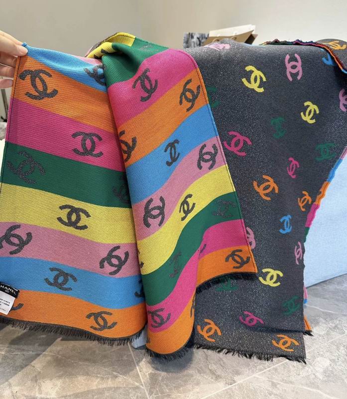 Chanel scarf 70X200cm E (6)