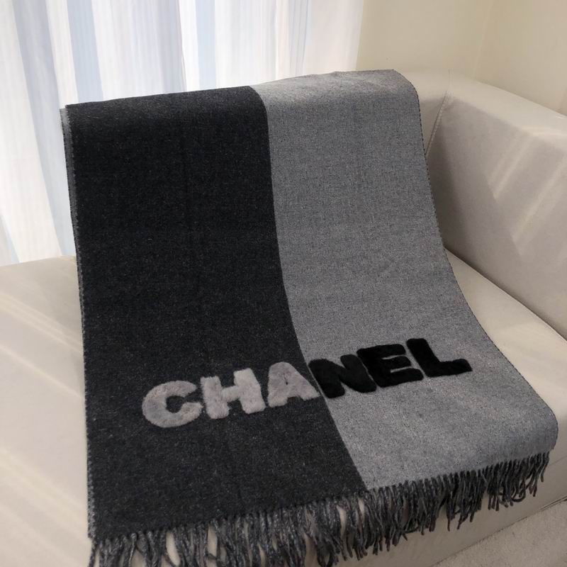 Chanel scarf 70X200cm E (7)