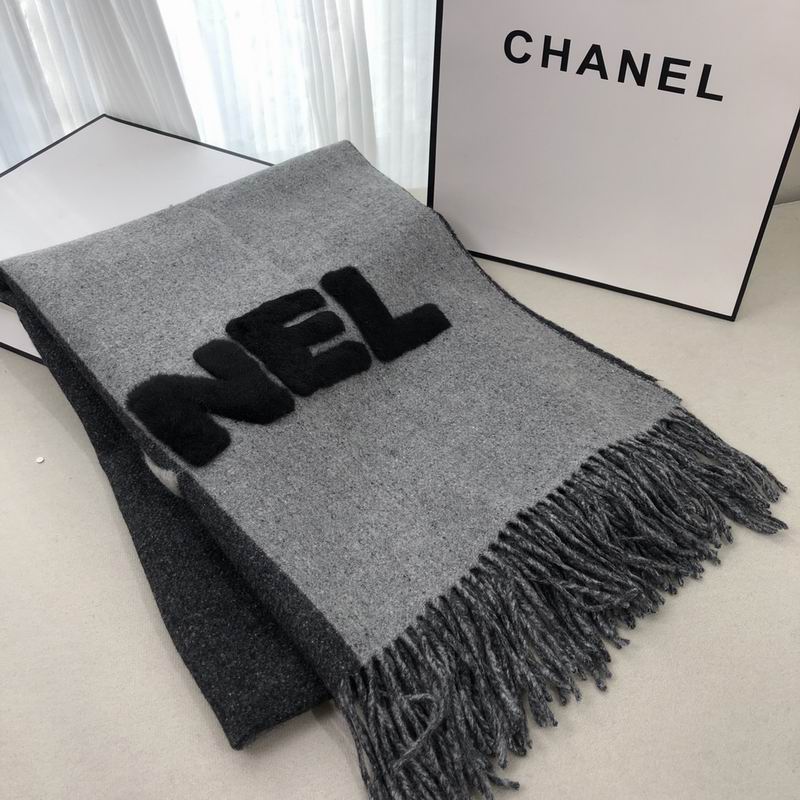 Chanel scarf 70X200cm E (8)
