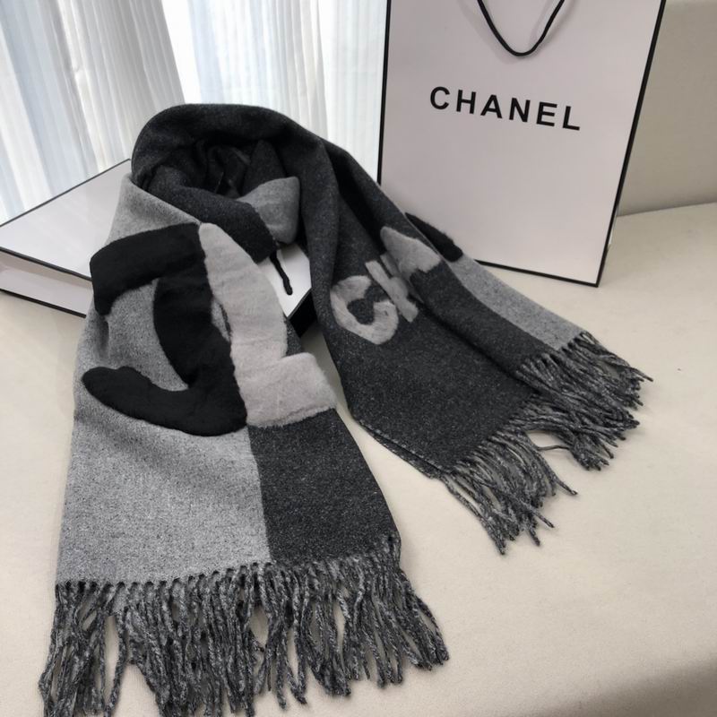Chanel scarf 70X200cm E (9)