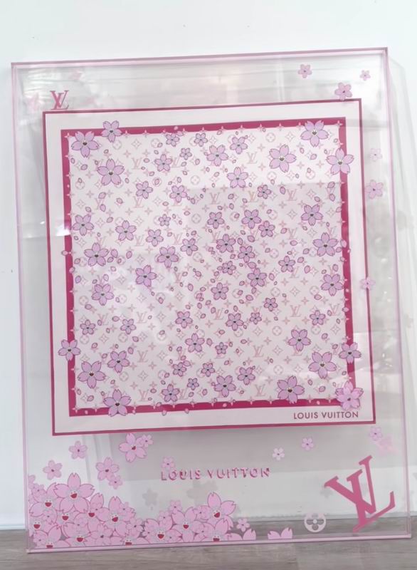 Chanel silk Scarf 70X70cm E22 (6)