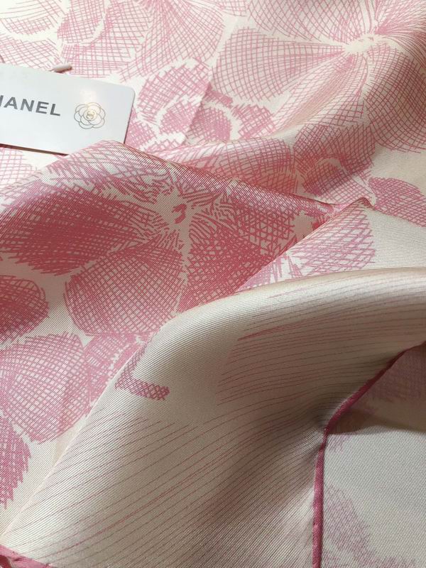 Chanel silk scarf 90X90cm E (22)