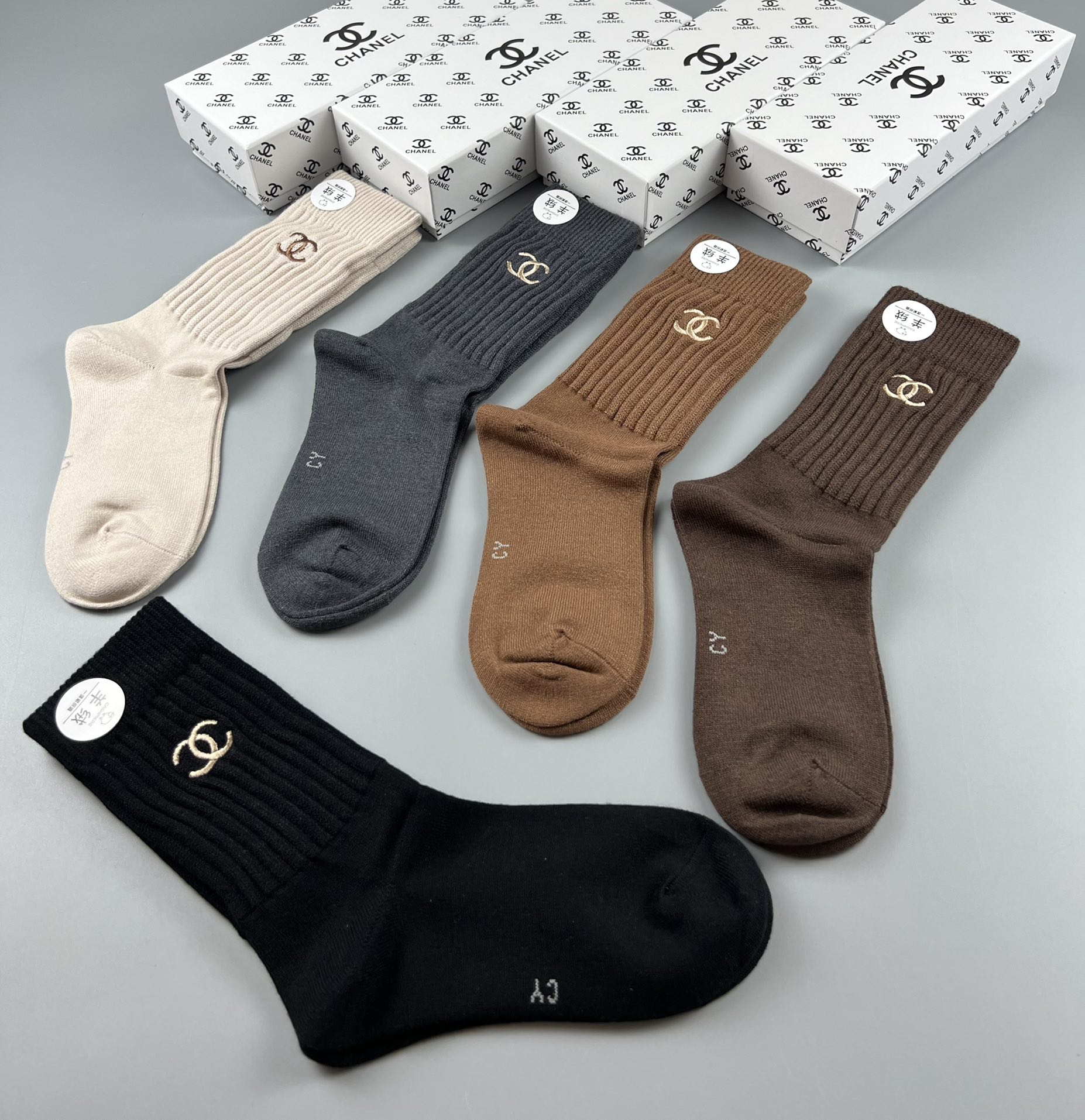 Chanel socks  (4)