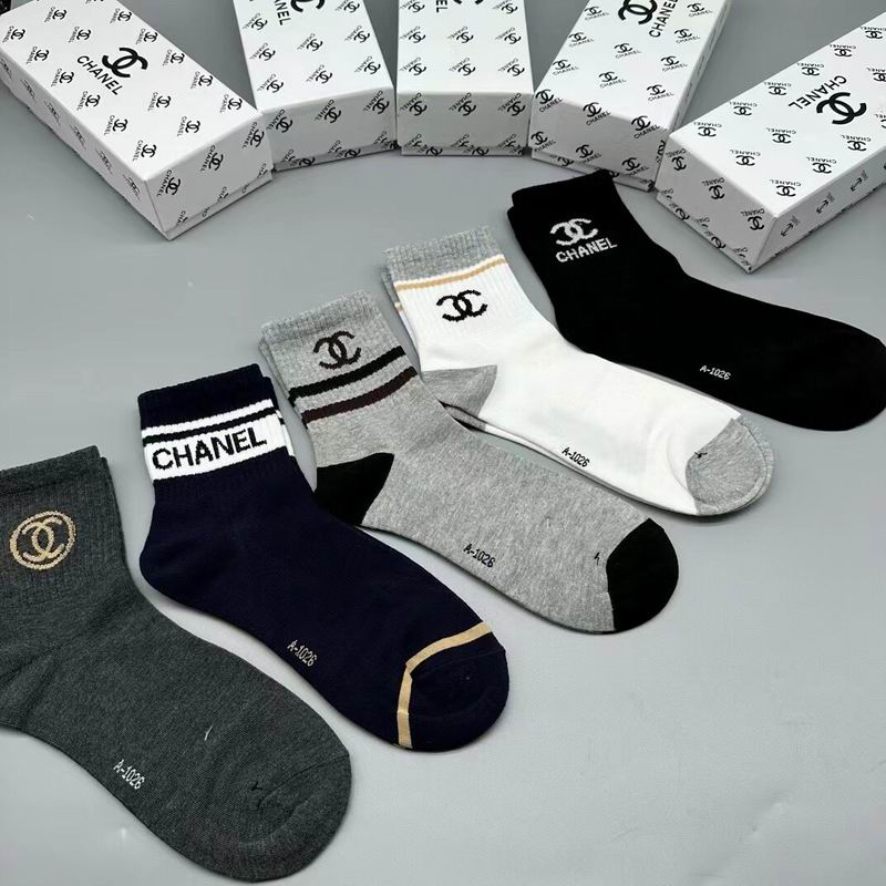 Chanel socks QY (1)