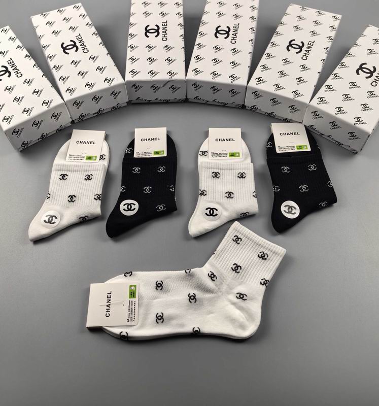 Chanel socks QY (12)