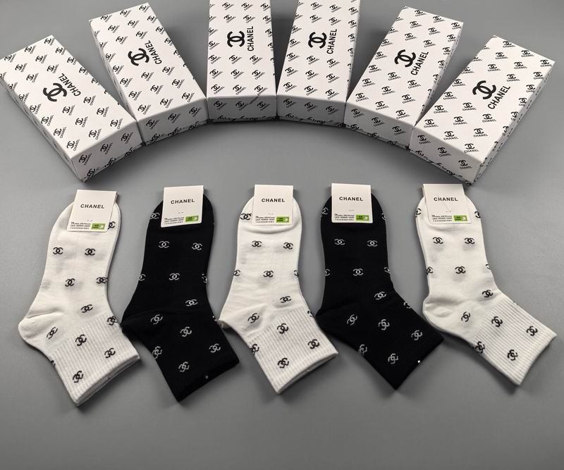 Chanel socks QY (17)