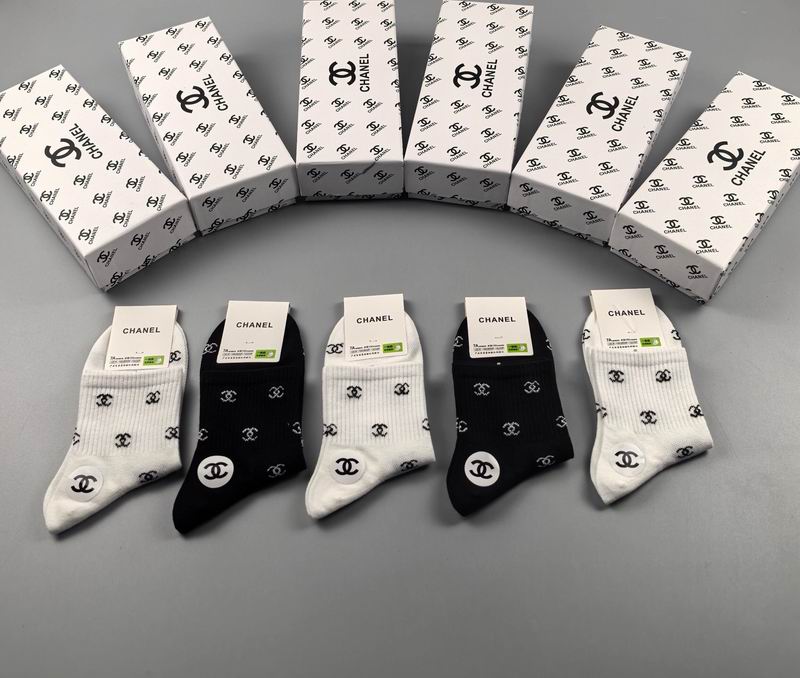 Chanel socks QY (18)