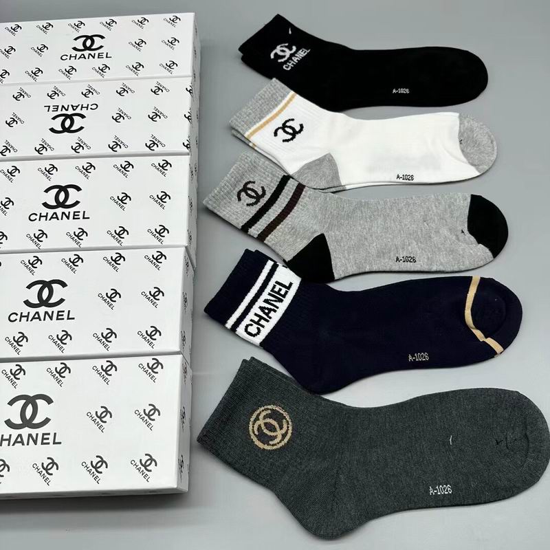 Chanel socks QY (3)