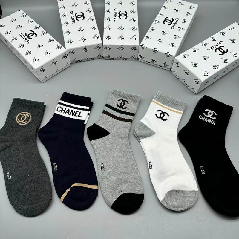 Chanel socks QY (4)
