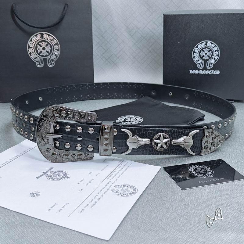 Chrome Hearts belt 38mmX100-125cm lb (1)