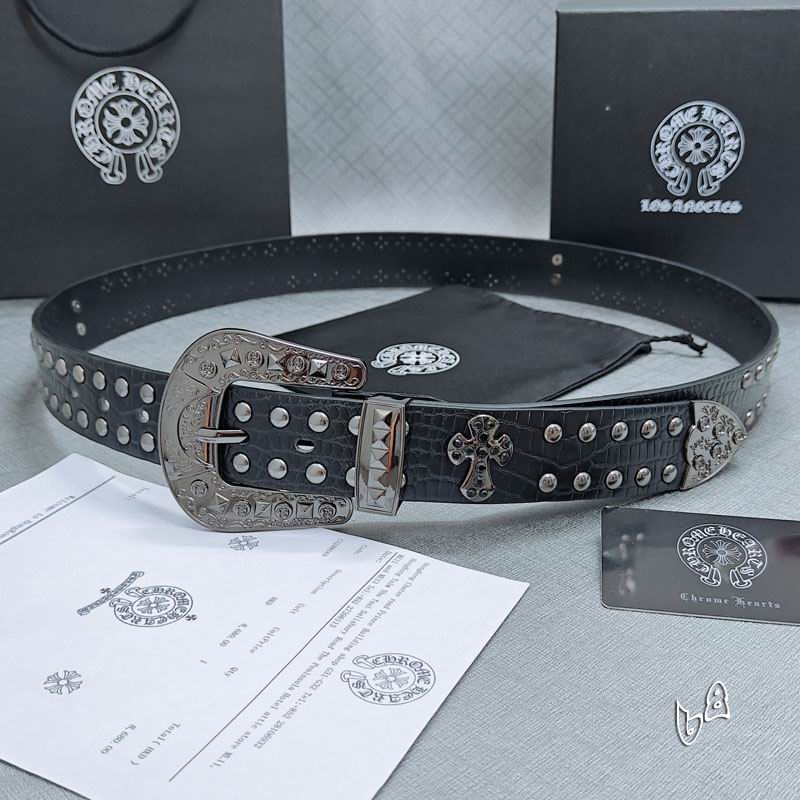 Chrome Hearts belt 38mmX100-125cm lb (12)