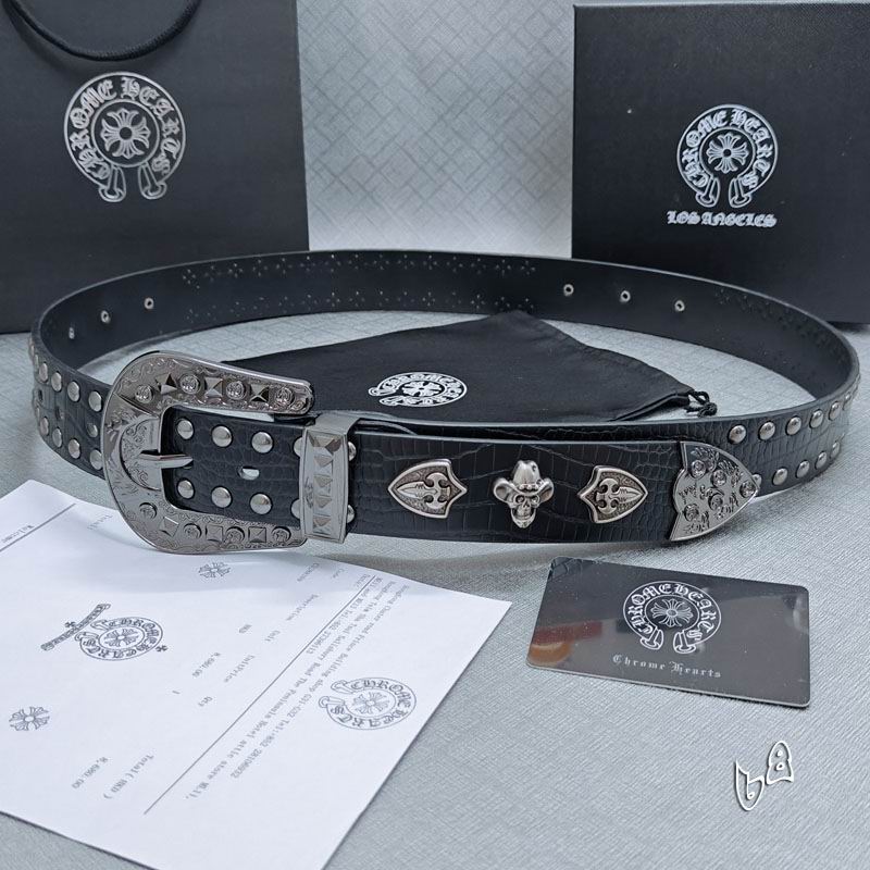 Chrome Hearts belt 38mmX100-125cm lb (15)