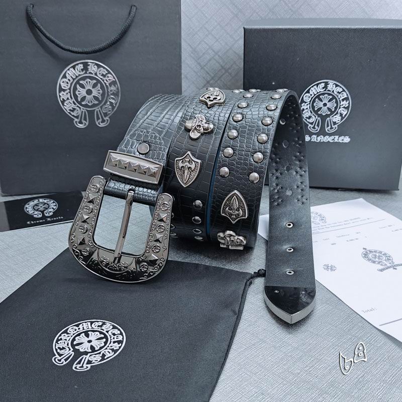 Chrome Hearts belt 38mmX100-125cm lb (17)