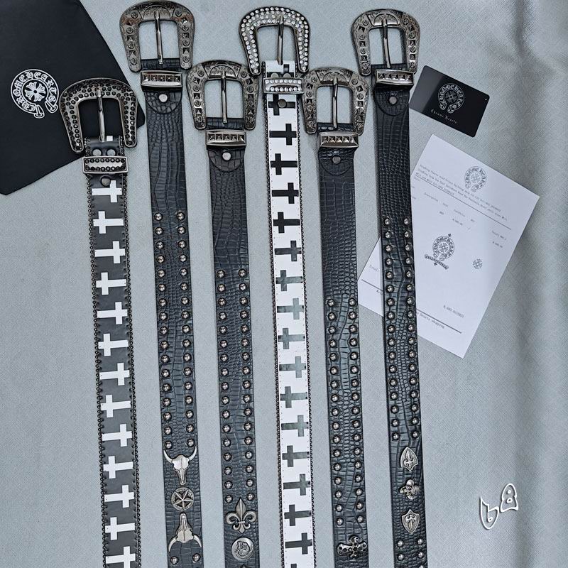 Chrome Hearts belt 38mmX100-125cm lb (18)