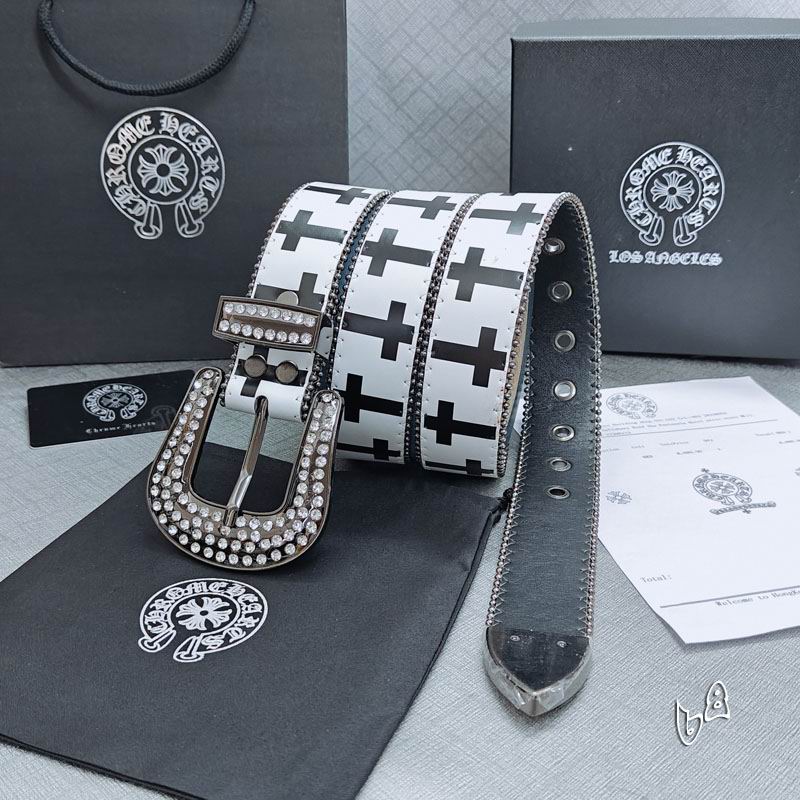 Chrome Hearts belt 38mmX100-125cm lb (6)