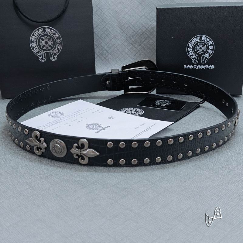 Chrome Hearts belt 38mmX100-125cm lb (8)