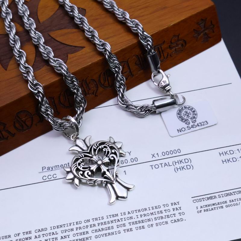 Chrome Hearts necklace 05yxh217 (6)
