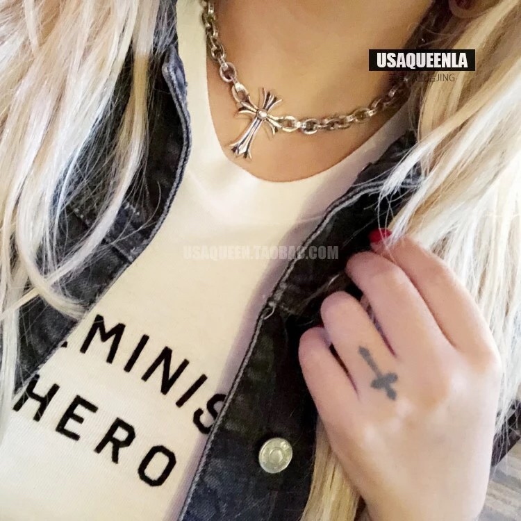Chrome Hearts necklace 05yxh278 (3)
