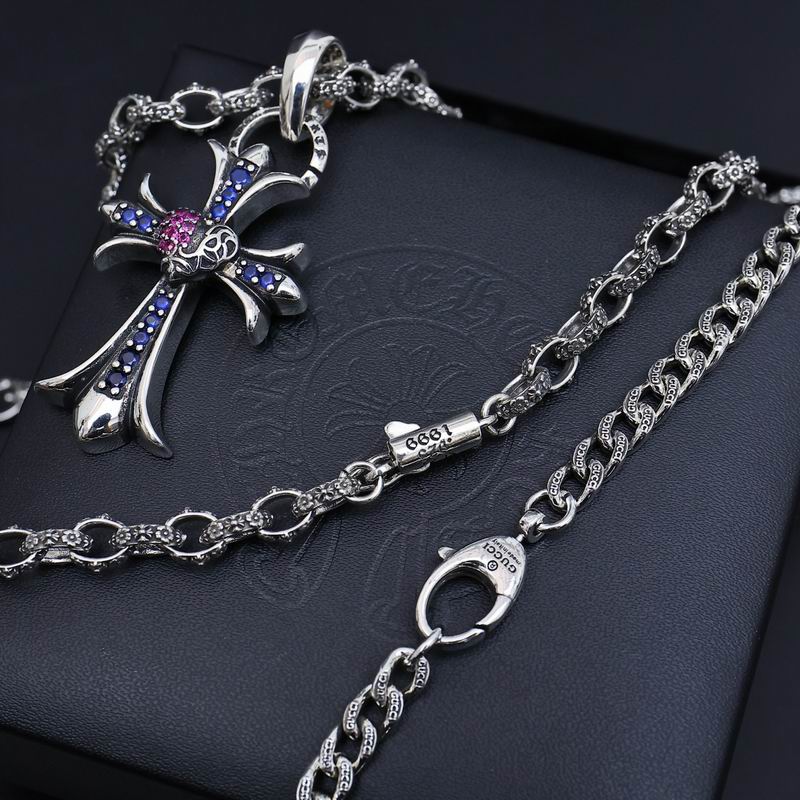 Chrome Hearts necklace 06yxh58 (5)