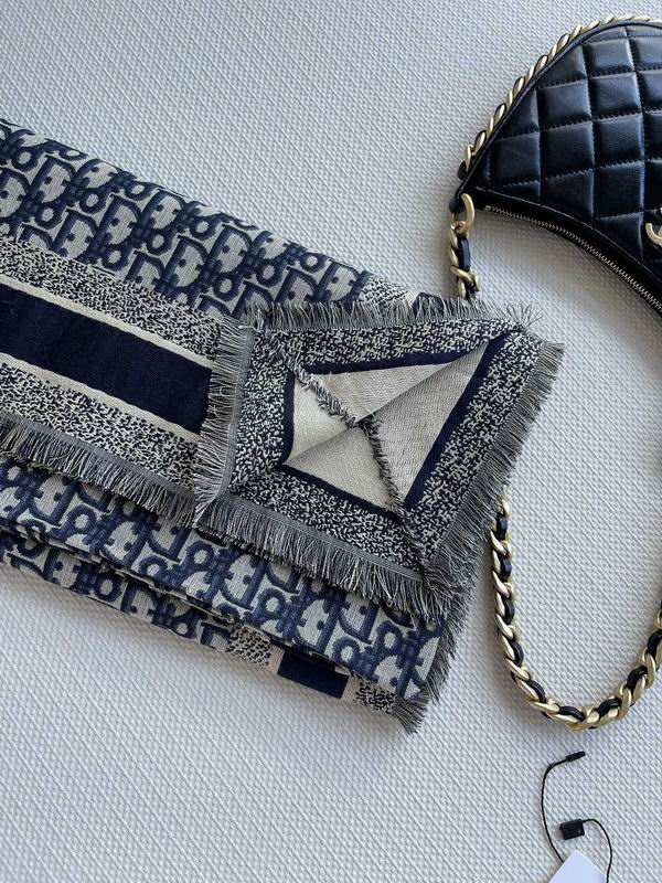 Dior 140X140cm 42%真丝42%羊毛16%棉 E (5)